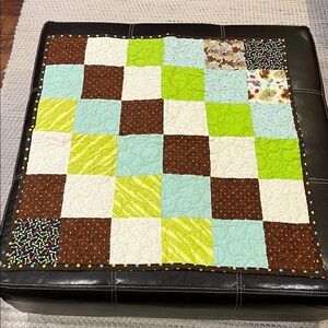 Baby Blanket Puppy Dog Throw 34” x 34”